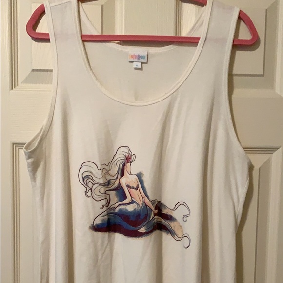 LuLaRoe Tops - LulaRoe Perfect tank MERMAID 🧜‍♀️